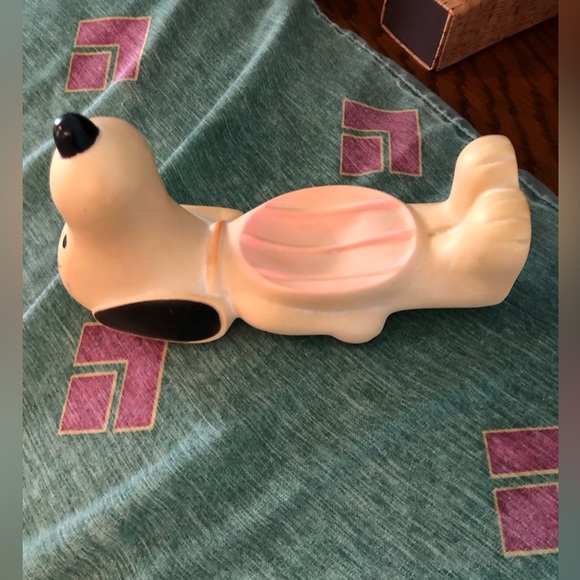 Vintage 1950 Avon Snoopy Soap Dish - Picture 2 of 9